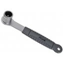 Tool for ProX derailleur shaft with pin and handle Shimano/ISIS Tool for ProX derailleur shaft with pin and handle Shimano/ISIS