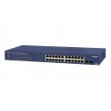 NETGEAR GS724TP Vadīts L2/L3/L4 Gigabit Ethernet (10/100/1000) Power over Ethernet (PoE) 1U Melns, P