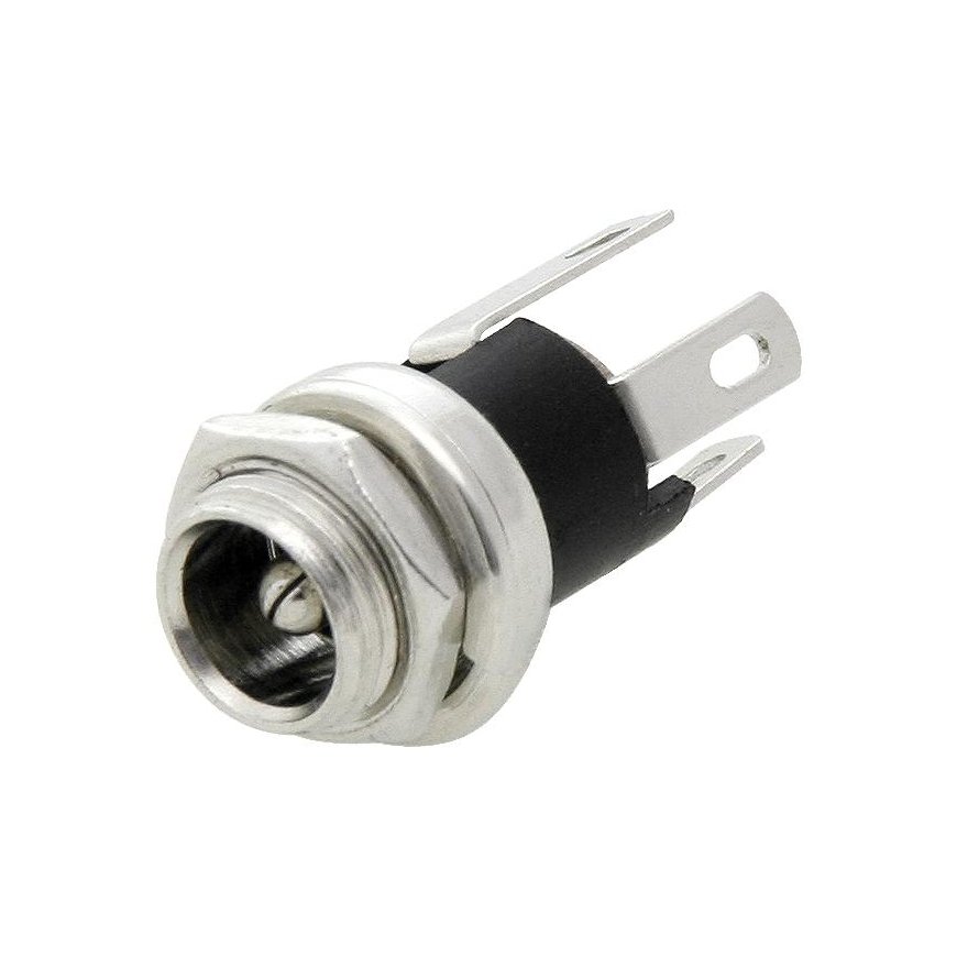 Oem DC lizdas 2.5x5.5 metalinis prisukamas - 20vnt – 2
