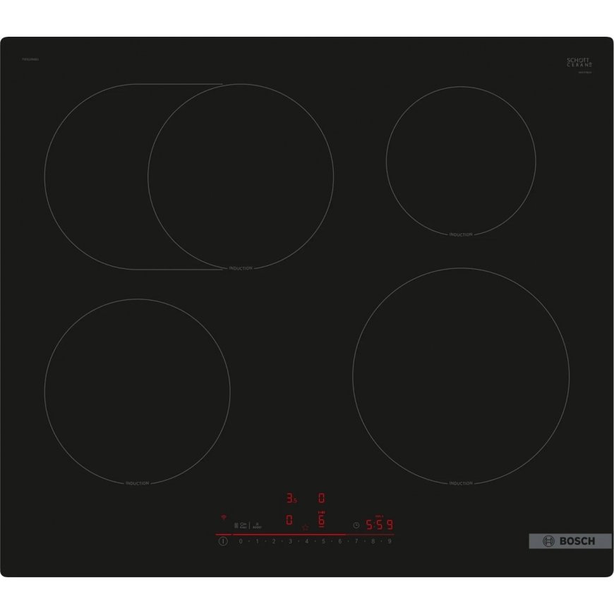 BOSCH PIF61RHB1E indukcijas plīts virsma