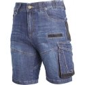 Lahti Pro spodenki krótkie jeansowe mėlyna stretch ze wzmocnieniem "M" (L4070702) Lahti Pro spodenki krótkie jeansowe mėlyna stretch ze wzmocnieniem "M" (L4070702)