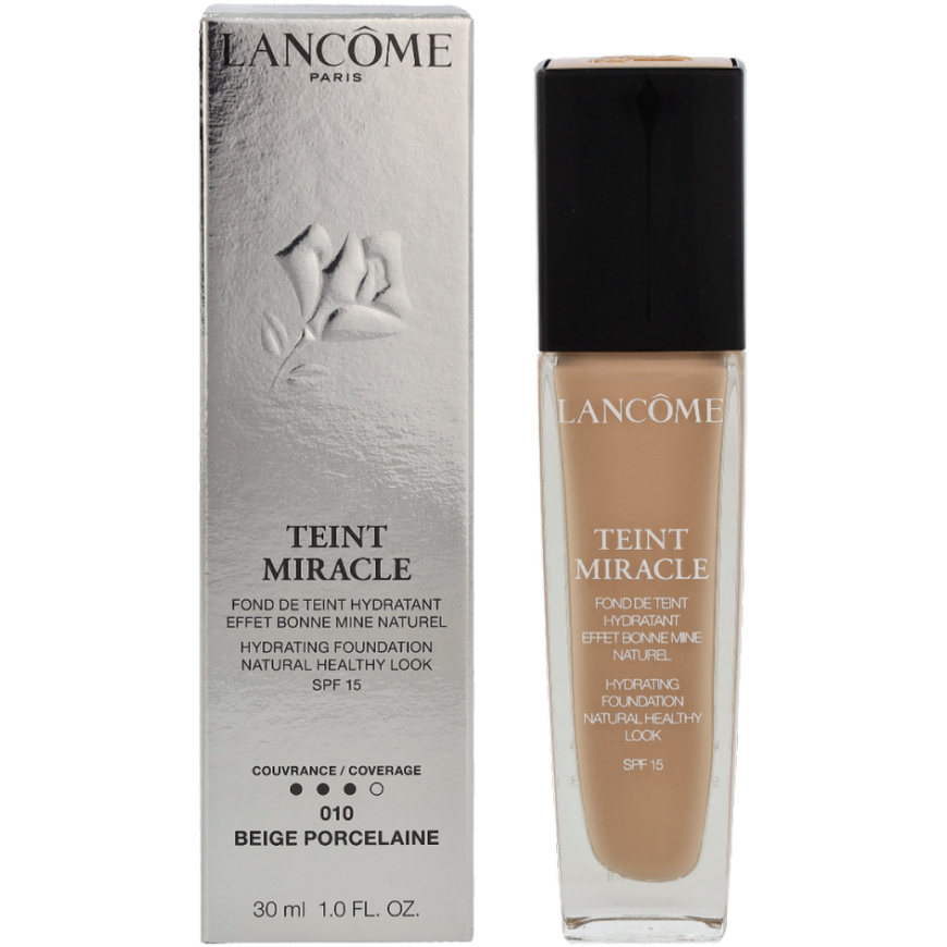 Lancôme Teint Miracle Makeup Moterims 30 ml 010 Beige Porcelaine – 4