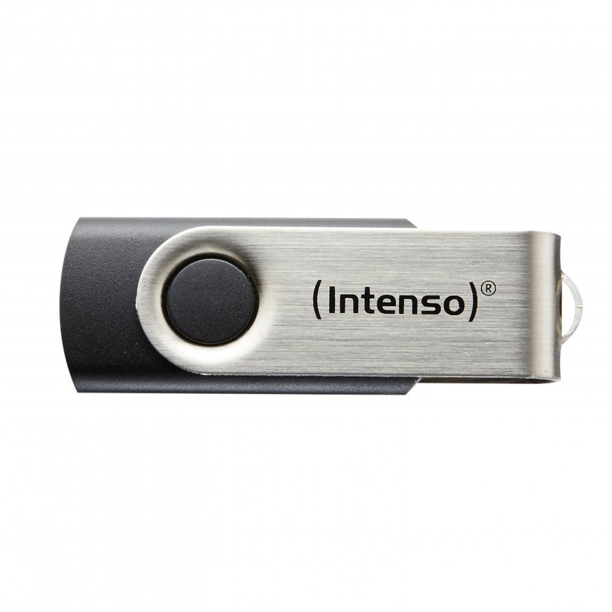 Intenso Basic Line USB flash drive 8 GB USB Type-A 2.0 Black, Silver – 2
