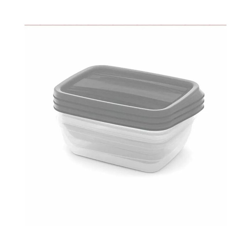Curver Food Container Set Rectangular 3x1L