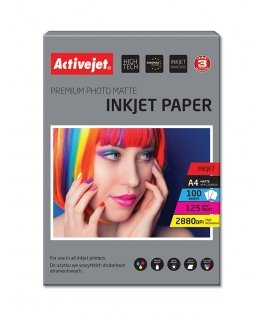Activejet " AP4-125M100" matinis popierius (A4 100 lapų)