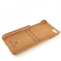 Woodcessories Slim matkapuhelimen suojakotelo 11,9 cm (4.7") Suojus Puu