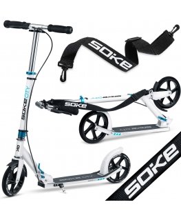 Scooter SOKE CITY (1606) White 200mm