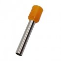 Hismart Pressed insulated tip for 4mm2/12AWG wire, copper, orange, 100 pcs. Hismart Pressed insulated tip for 4mm2/12AWG wire, copper, orange, 100 pcs.