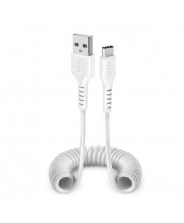 SBS TECABLETYPCS1W USB kabelis 1 m USB 2.0 USB A USB C Balts