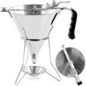 Royal Catering Dozownik lejek pistolet do sosów polew plieno + stojak 3 dysze 1.8 l Royal Catering Dozownik lejek pistolet do sosów polew plieno + stojak 3 dysze 1.8 l