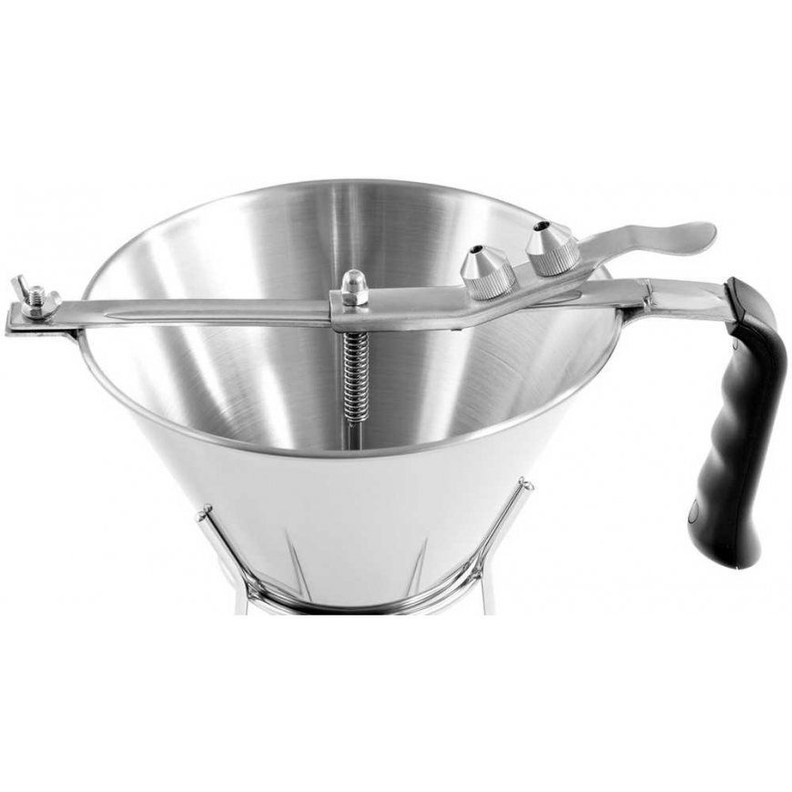 Royal Catering Dozownik lejek pistolet do sosów polew steel + stojak 3 nozzles 1.8 l – 3
