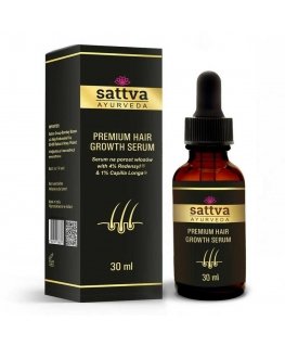 Growth promoting serum for thinning hair, Sattva Ayurveda, 30ml