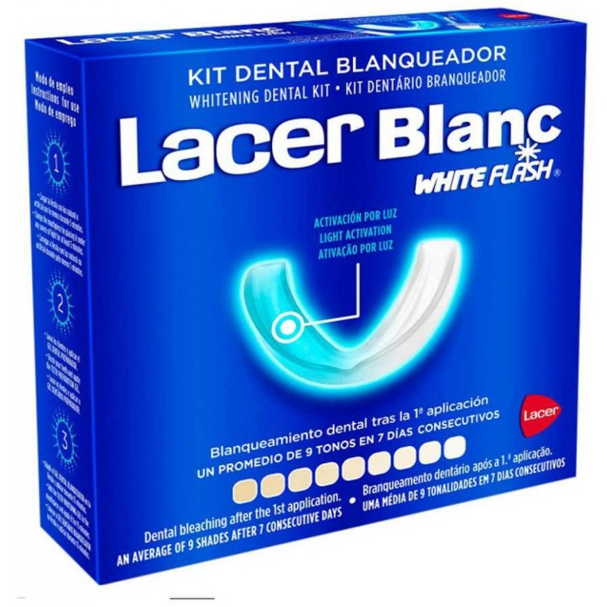 Lacer Blanc Baltas blykstės rinkinys 3 vnt – 3