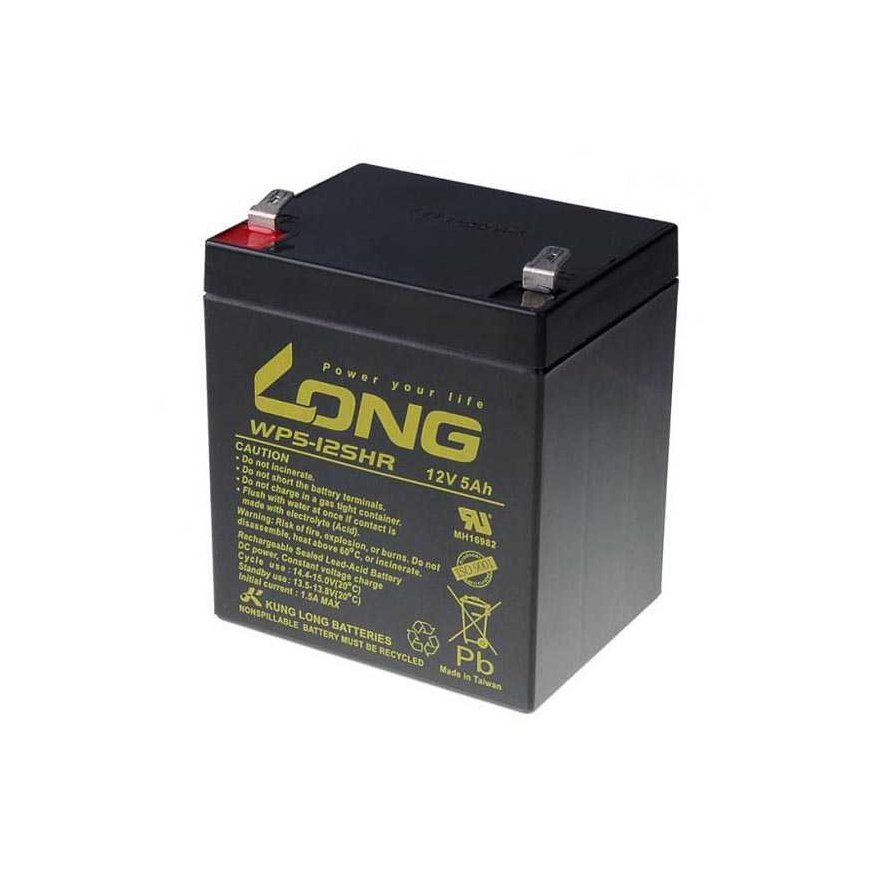 Avacom LONG 12V 5AH Lead-acid Battery HIGHRATE F2 (WP5-12SHR F2) – 3