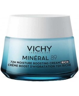 Vichy Minéral 89 72H Moisturizing Boosting Cream Day Cream for women, 50 ml
