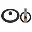 Universal lid with silicone edge 3in1 Ø24|26|28cm