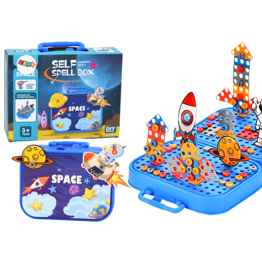 Lean Suitcase Set DIY Puzzle Blocks