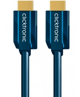 ClickTronic 3m High Speed HDMI HDMI kabelis HDMI A tipo (standartinis) Mėlyna