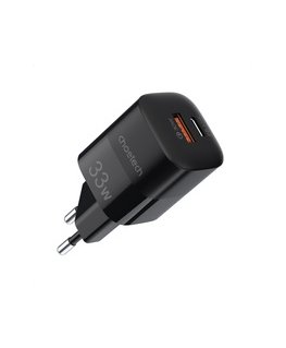 Choetech PD6051 2x USB-C PD 35W GaN wall charger with display -
