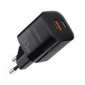 Choetech PD6051 2x USB-C PD 35W GaN wall charger with display - Choetech PD6051 2x USB-C PD 35W GaN wall charger with display -