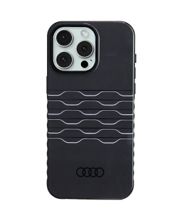 Case Audi IML MagSafe Case iPhone 15 Pro Max 6.7" black/black hardcase AU-IMLMIP15PM-A6/D3-BK