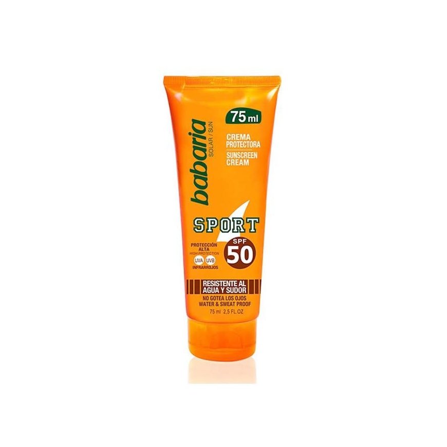 Babaria Sport Sun Cream Spf50 75ml
