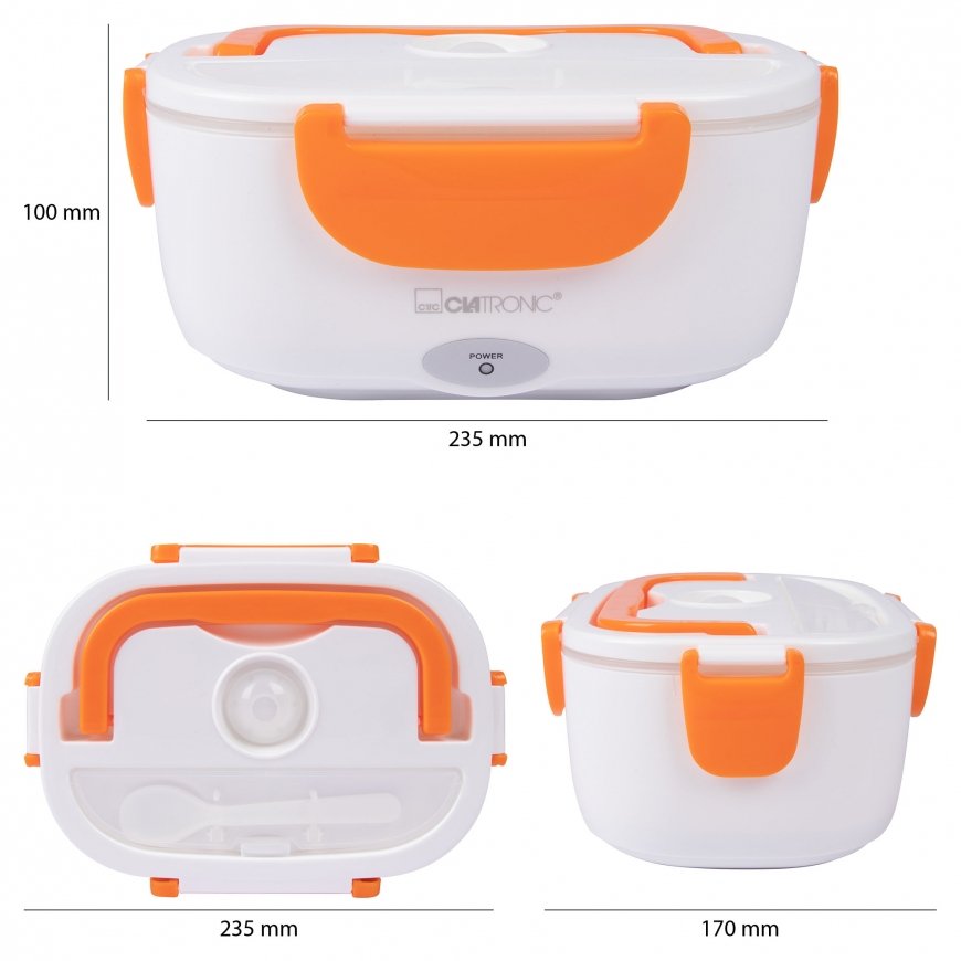Clatronic LB 3719 40 W 1,7 L Oranssi, Valkoinen Aikuinen – 4