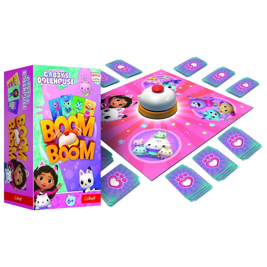 TREFL GABBY´S DOLLHOUSE Galda spēle BoomBoom – 3