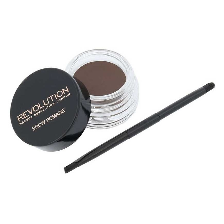 Makeup Revolution London Brow Pomade Eyebrow Gel and Eyebrow Pomade for women, 2.5 g – 4