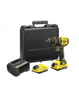 STANLEY DRILL / DRILL 18V‐V20 80Nm 2x2.0Ah SFMCD720D2K