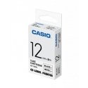 Casio XR-12WE1 markeerimisteip Must valgel taustal Casio XR-12WE1 markeerimisteip Must valgel taustal
