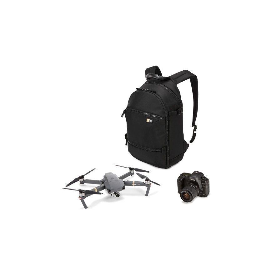 Case Logic BRBP-104-BLACK Mugursoma Melns – 4