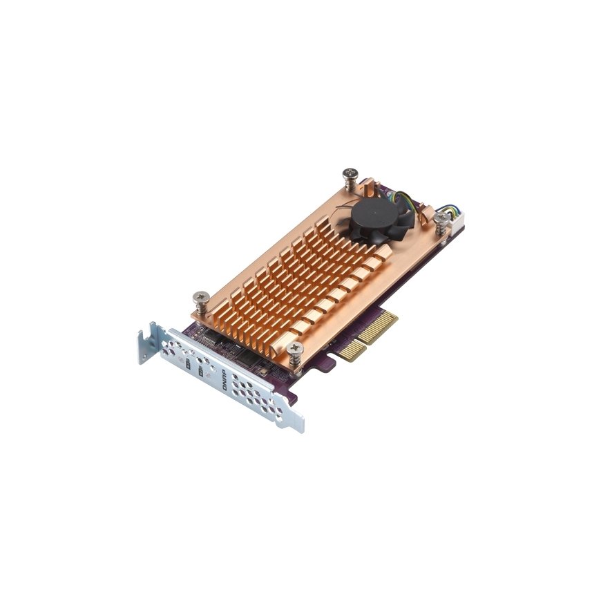 QNAP QM2-2S-220A interface cards/adapter Internal M.2 – 3