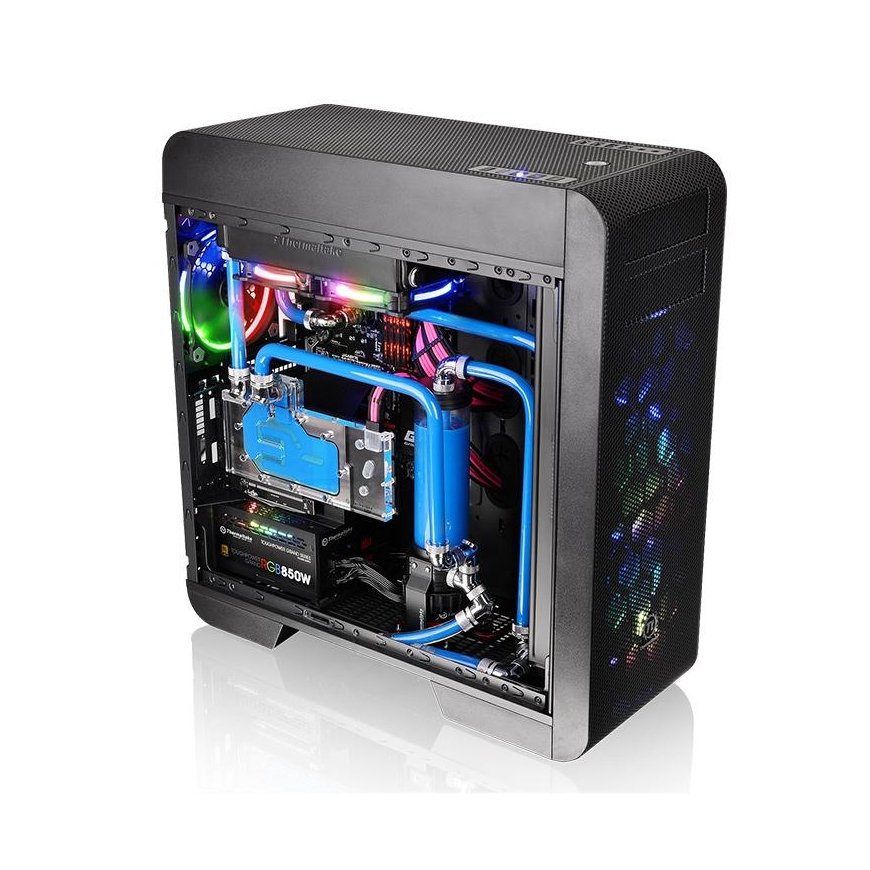 Thermaltake Core V71 Tempered Glass Edition Full Tower Черный