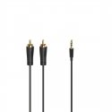 Hama 00205260 audio cable 1.5 m 3.5mm 2 x RCA Black Hama 00205260 audio cable 1.5 m 3.5mm 2 x RCA Black