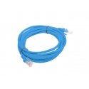 Lanberg PCU5-10CC-0300-B networking cable Blue 3 m Cat5e U/UTP (UTP)