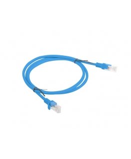 Lanberg PCU5-10CC-0100-B tinklo kabelis Mėlyna 1 m Cat5e U/UTP (UTP)