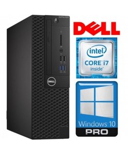 DELL 3050 SFF i7-7700 8GB 256SSD M.2 NVME+1TB WIN10Pro