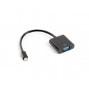 Lanberg AD-0006-BK видео кабель адаптер 0,2 m VGA (D-Sub) Mini DisplayPort Черный