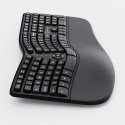 Powerton LANA, Keyboard ergonomic US, with cable (USB), black Powerton LANA, Keyboard ergonomic US, with cable (USB), black