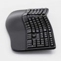 Powerton LANA, Keyboard ergonomic US, with cable (USB), black Powerton LANA, Keyboard ergonomic US, with cable (USB), black