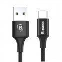 Baseus CAMKLF-BG1 USB kabelis 1 m USB 2.0 USB A USB C Juoda Baseus CAMKLF-BG1 USB kabelis 1 m USB 2.0 USB A USB C Juoda
