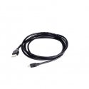 Gembird USB 2.0/microUSB 2.0, 0.3m USB кабель 0,3 m USB A Micro-USB B Черный Gembird USB 2.0/microUSB 2.0, 0.3m USB кабель 0,3 m USB A Micro-USB B Черный