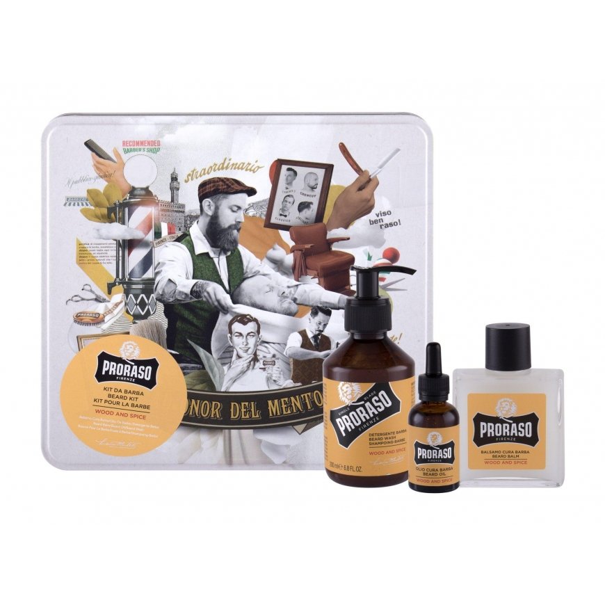 Proraso Wood & Spice Vintage Beard Care Kit vintage beard care kit – 2