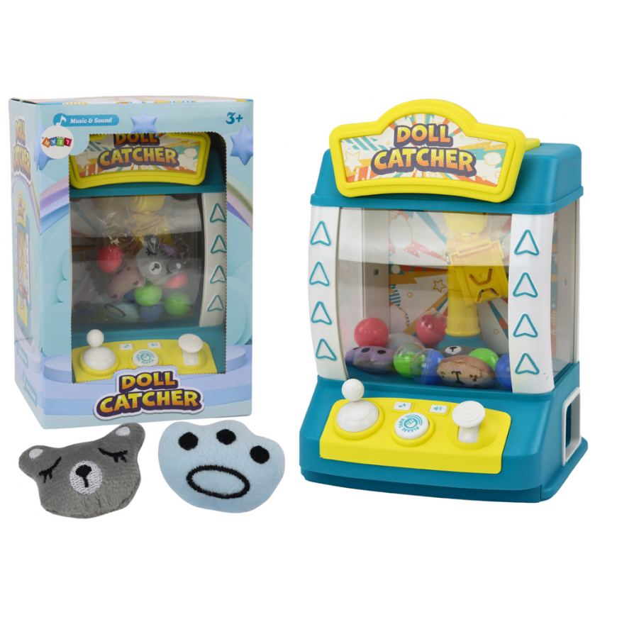 Lean Machine for Catching Dolls, Gadgets, Stuffed Animals, Balls, Turquoise
