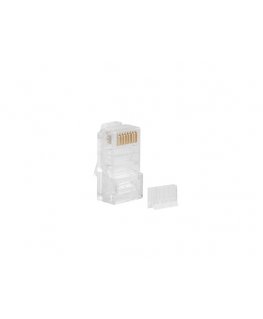 Lanberg PLU-6000 liitinjohto RJ-45 Läpinäkyvä