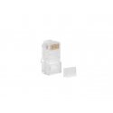 Lanberg PLU-6000 vadu savienotājs RJ-45 Caurspīdīgs Lanberg PLU-6000 vadu savienotājs RJ-45 Caurspīdīgs