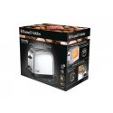 Russell Hobbs 23310-56 toaster 6 2 slice(s) 1670 W Black, Stainless steel