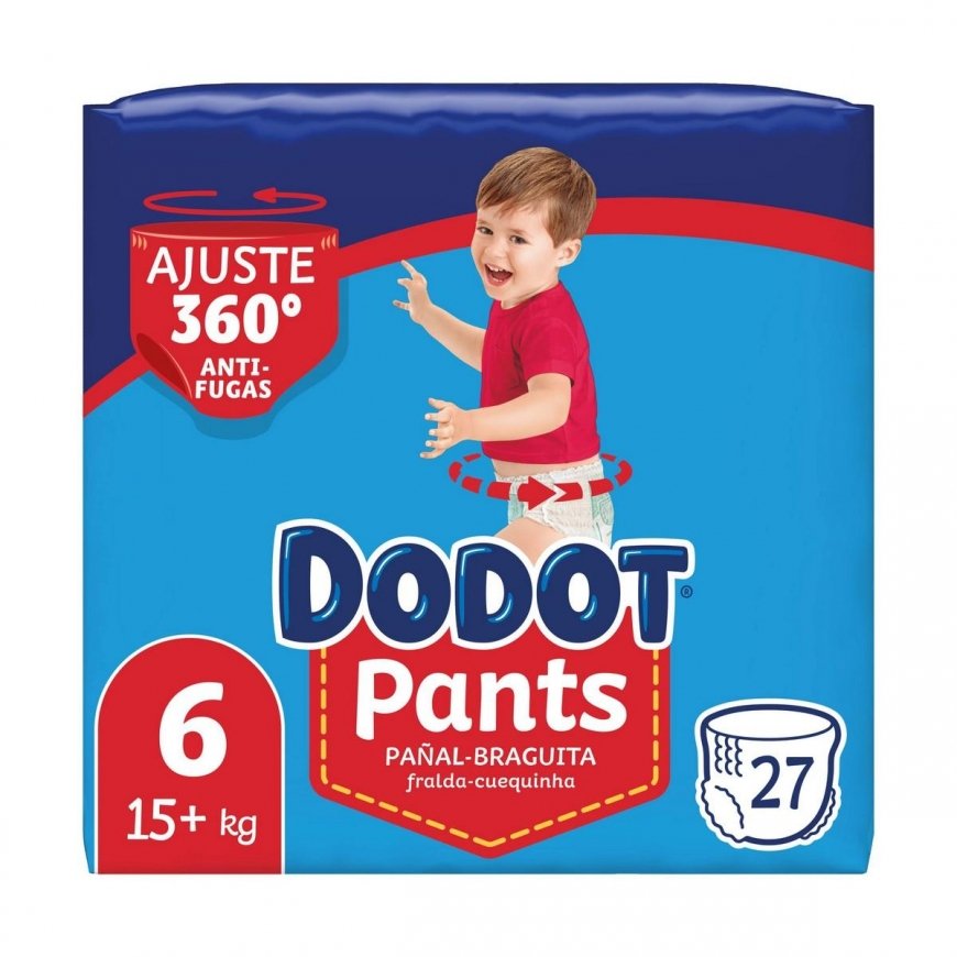 P Dodot Pants Talla 6 27 Uds – 2