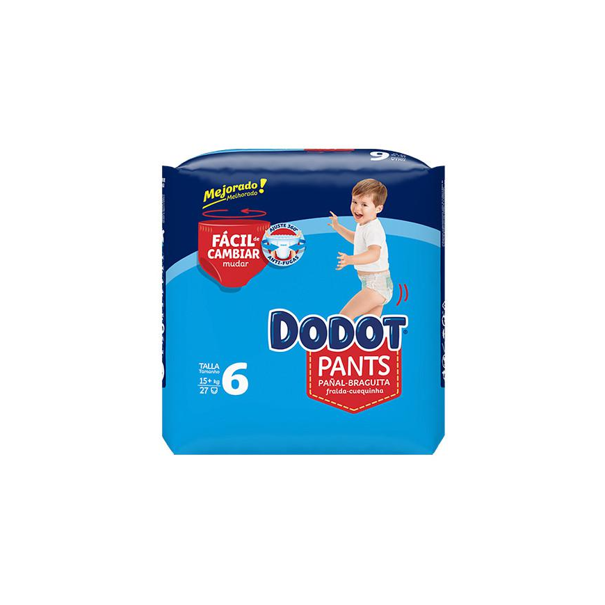 P Dodot Pants Talla 6 27 Uds – 4
